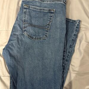 Hollister Blue Denim Jeans(Straight)